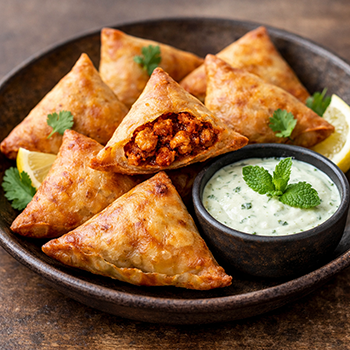 Tandoori Chicken Samosa