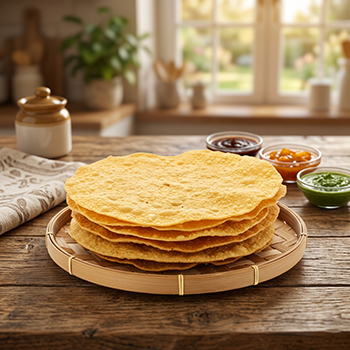 Plain Poppadum
